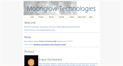Desktop Screenshot of moonglowtechnologies.com